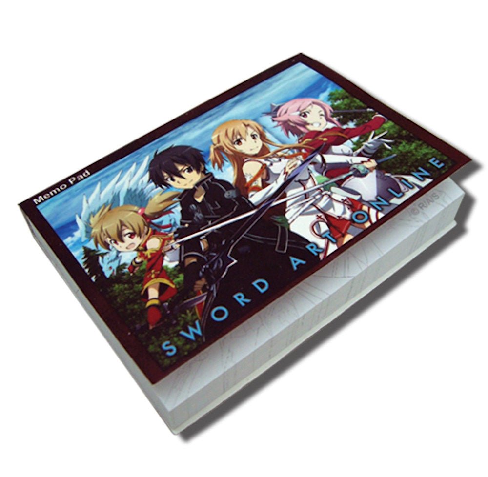 SWORD ART ONLINE ソードアートオンライン - GROUP MEMO PAD / ノート・メモ帳 - PGS